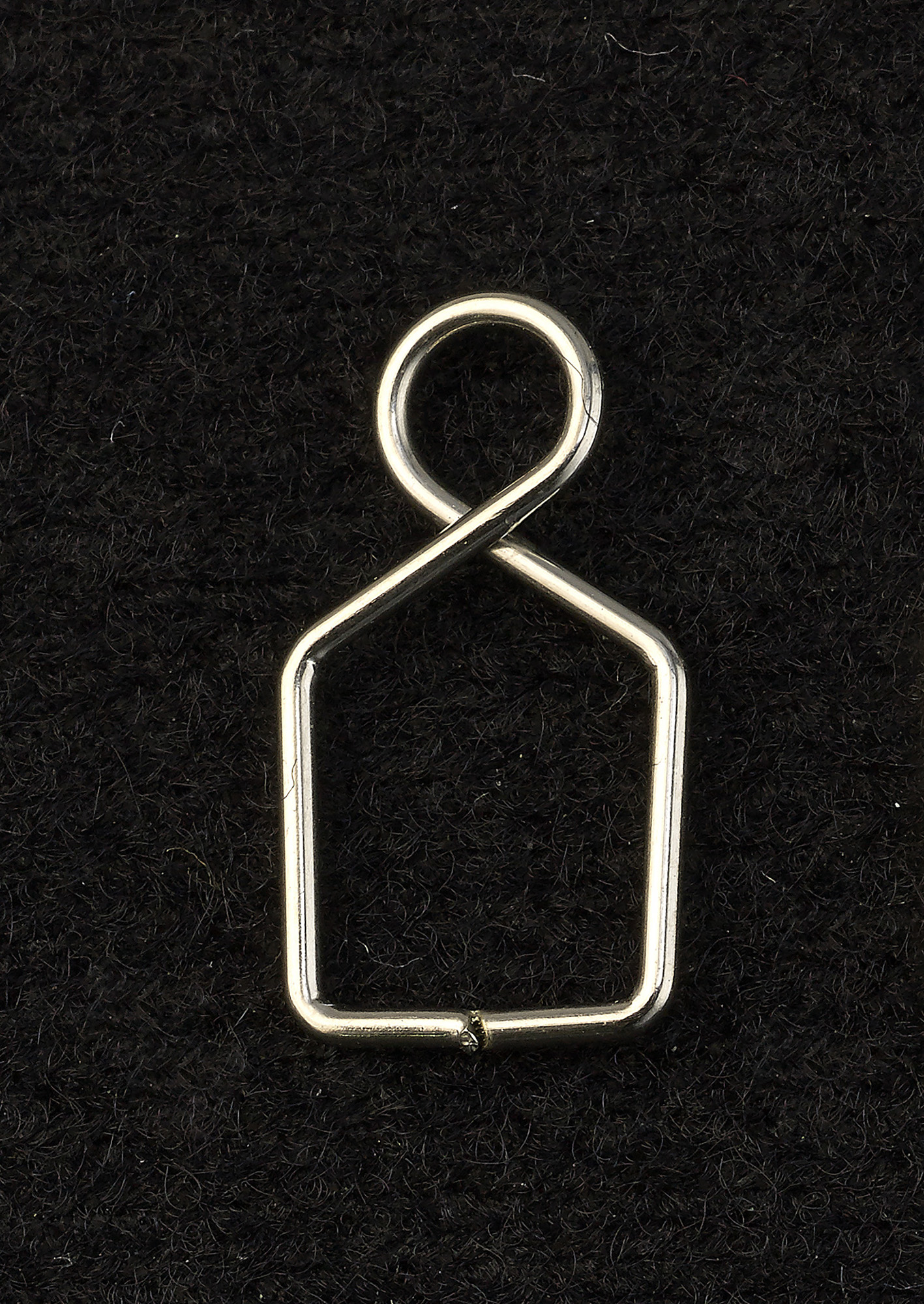 C90071  Square Claw Link 8X14mm Chrome
